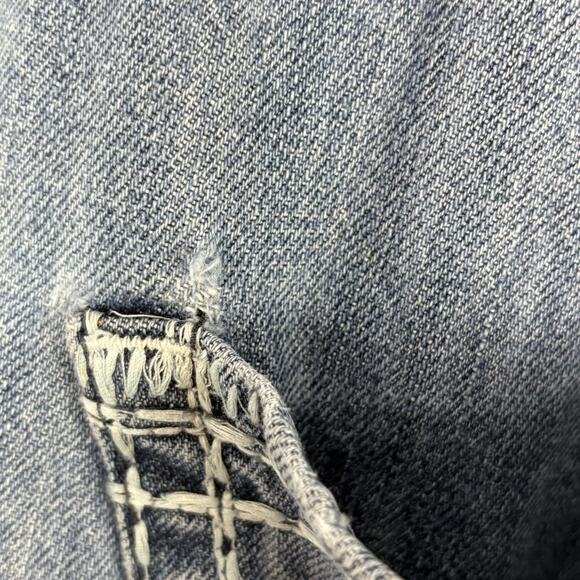 Rock 47 Wrangler Denim Jeans Men’s Western Thick Stitch Boot Cut 36X36 - Picture 4 of 8